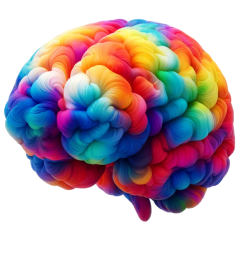 Cerveau coloré